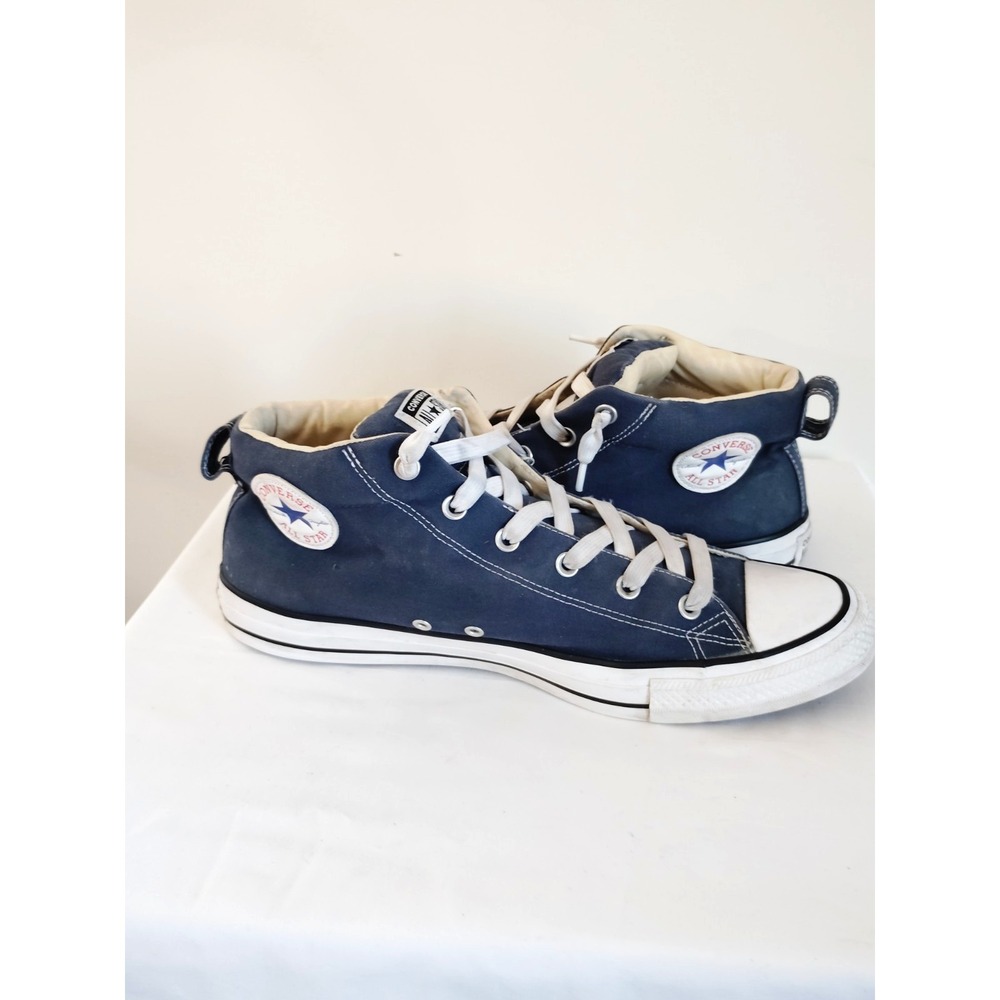 Converse Chuck Taylor All Star Indigo Blue Thick Tongue High Top M 13/WM 15 EUC